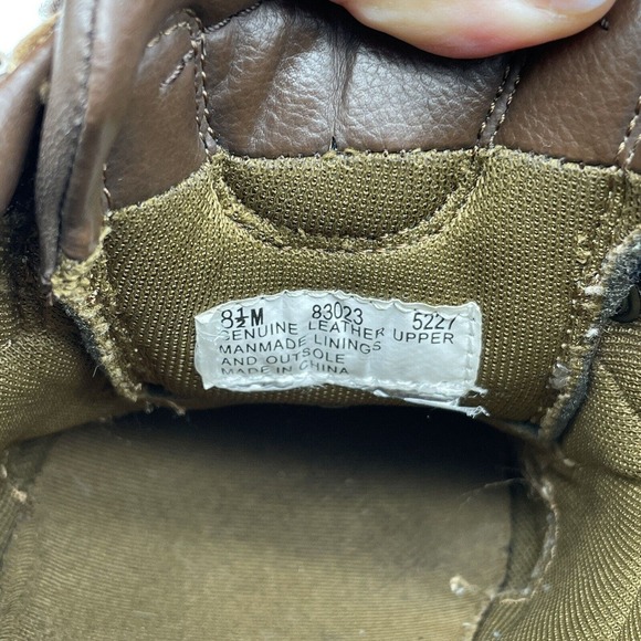 Vintage 1999 Timberland 83023 Retro Mt Oxfords Brown Leather Men\'s Size 8.5M main image 11